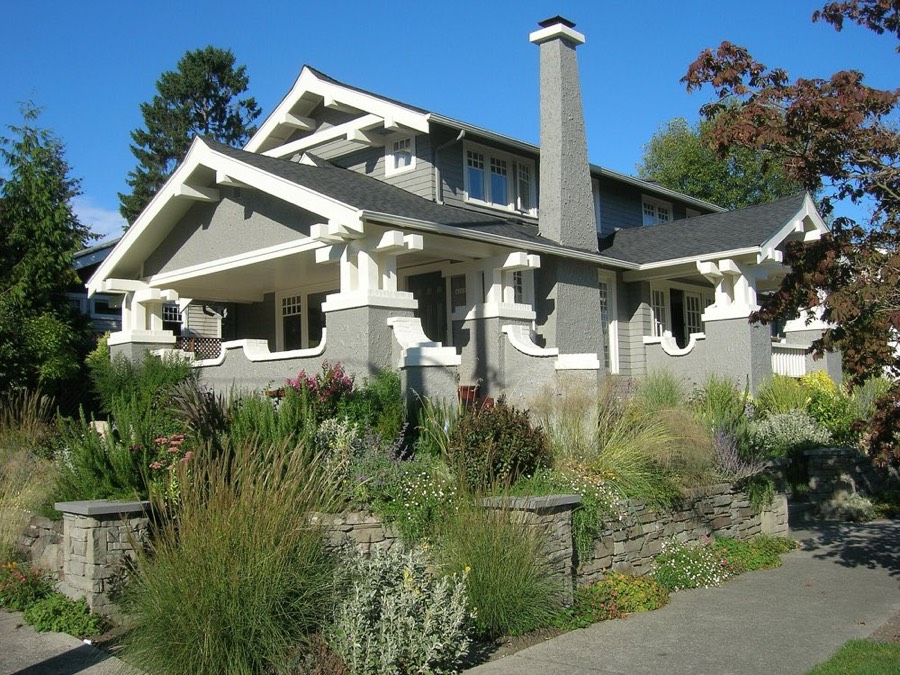 A 1911 Sears catalog Craftsman bungalow in Seattle's Wallingford neighborhood, with a gabled roof and wide front porch.