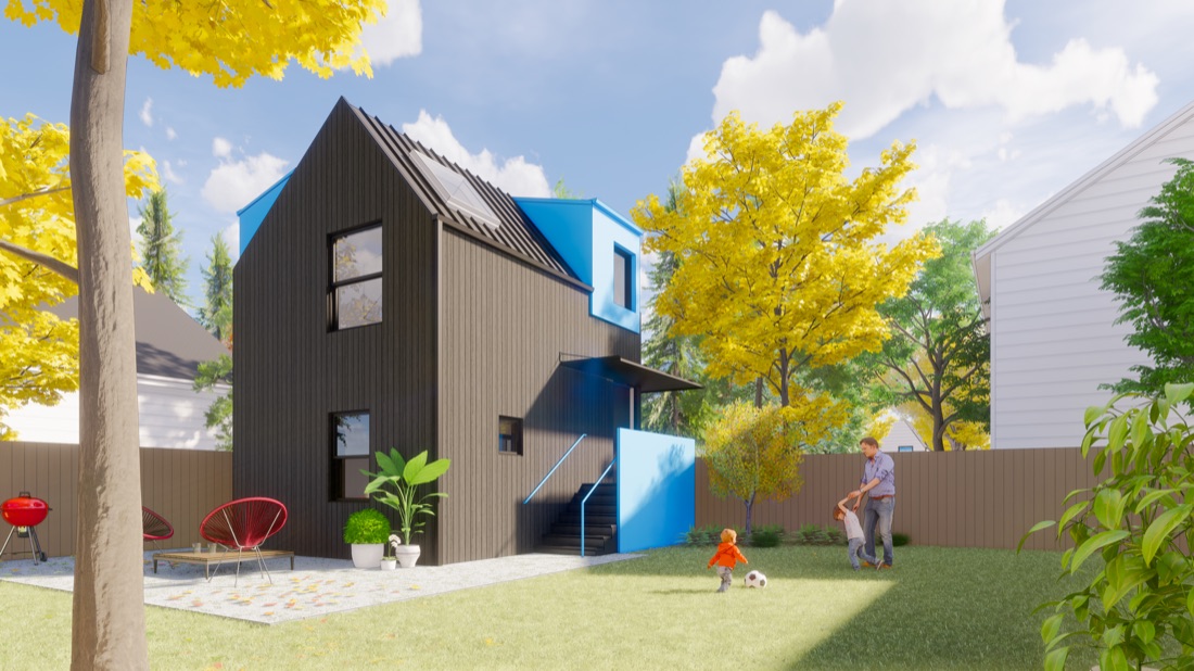 Sky House — exterior