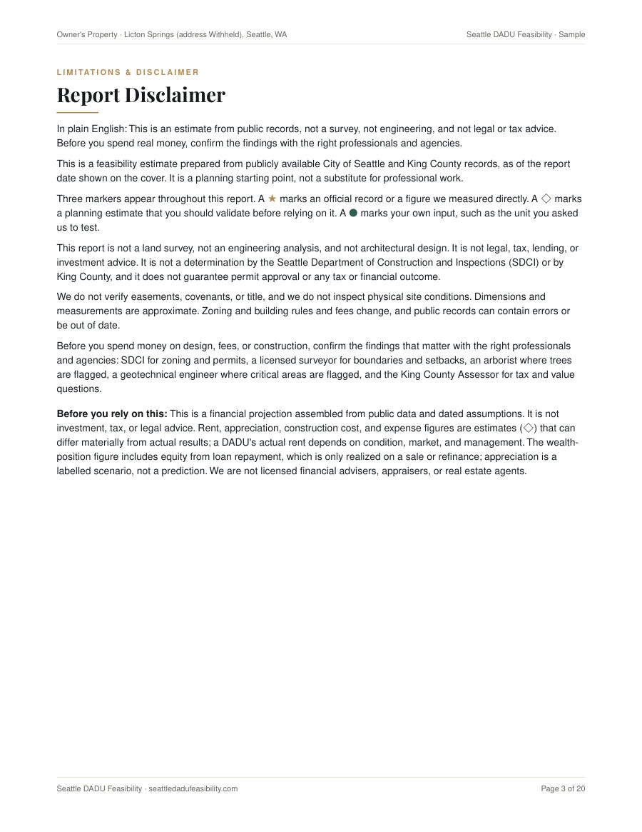 Sample report page 3