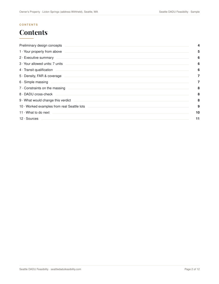 Sample report page 2